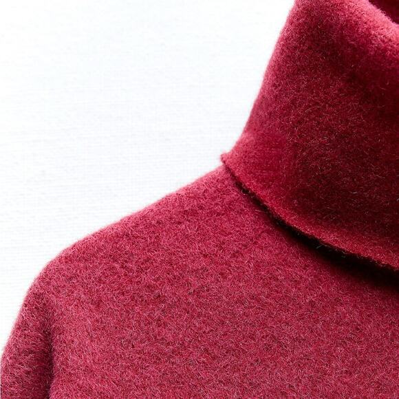 ZARA SOFT MIDI DRESS - Picture 9 of 9